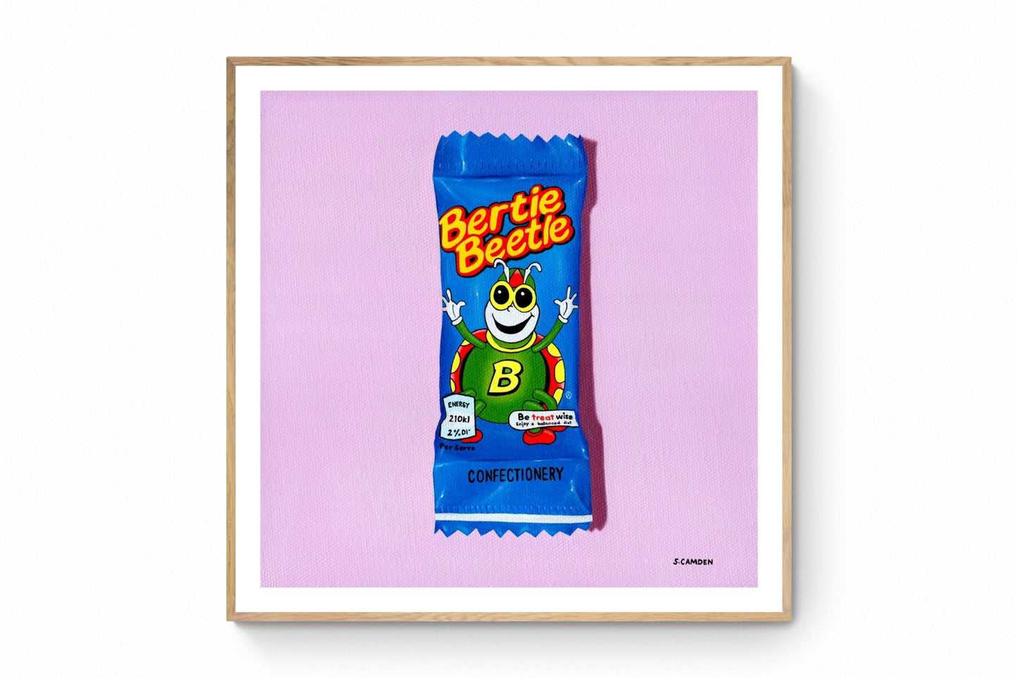 Bertie Beetle II Limited Ed. Fine Art Print