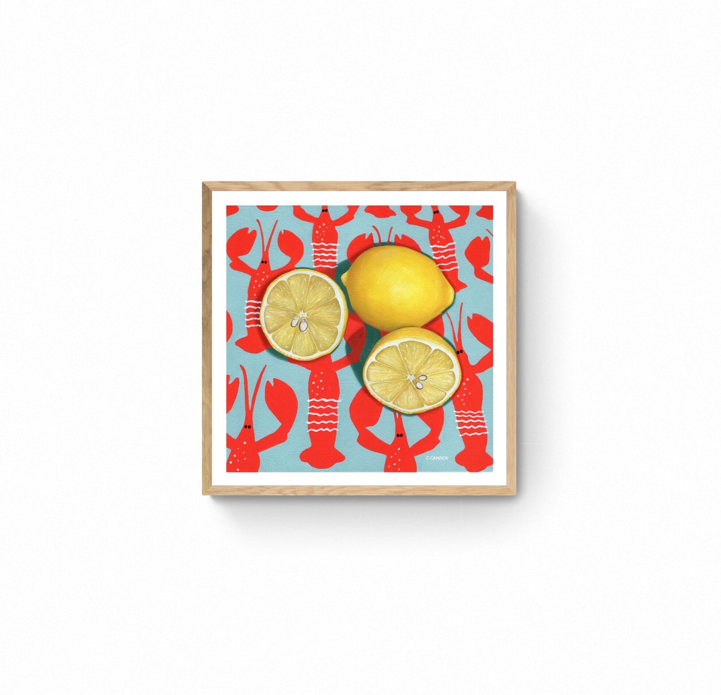 Lemons & Lobsters II Limited Ed. Fine Art Print