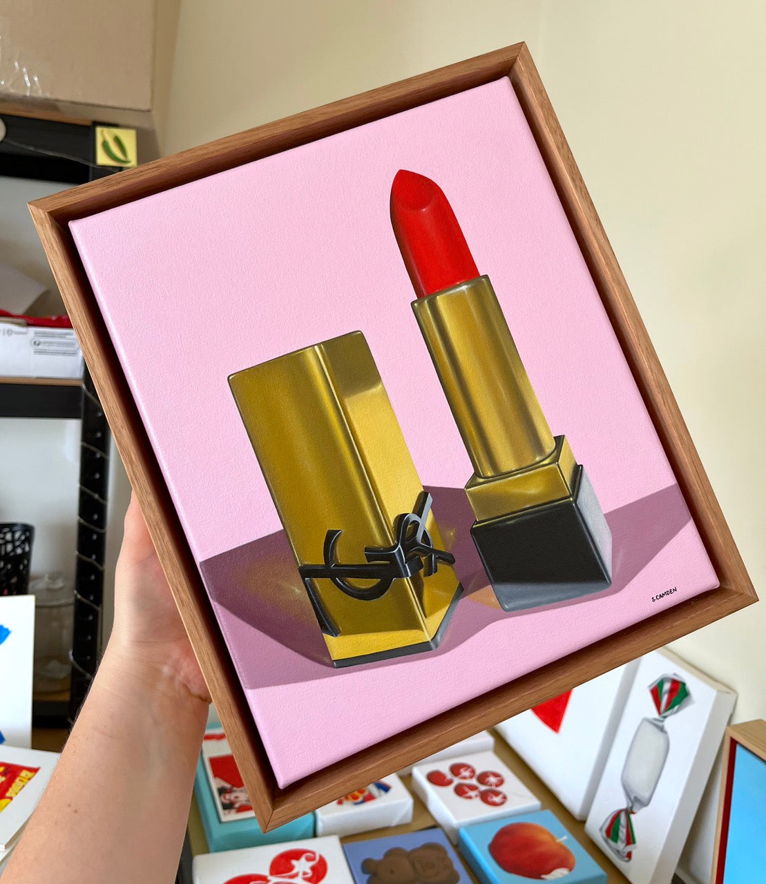 YSL Red Lipstick III