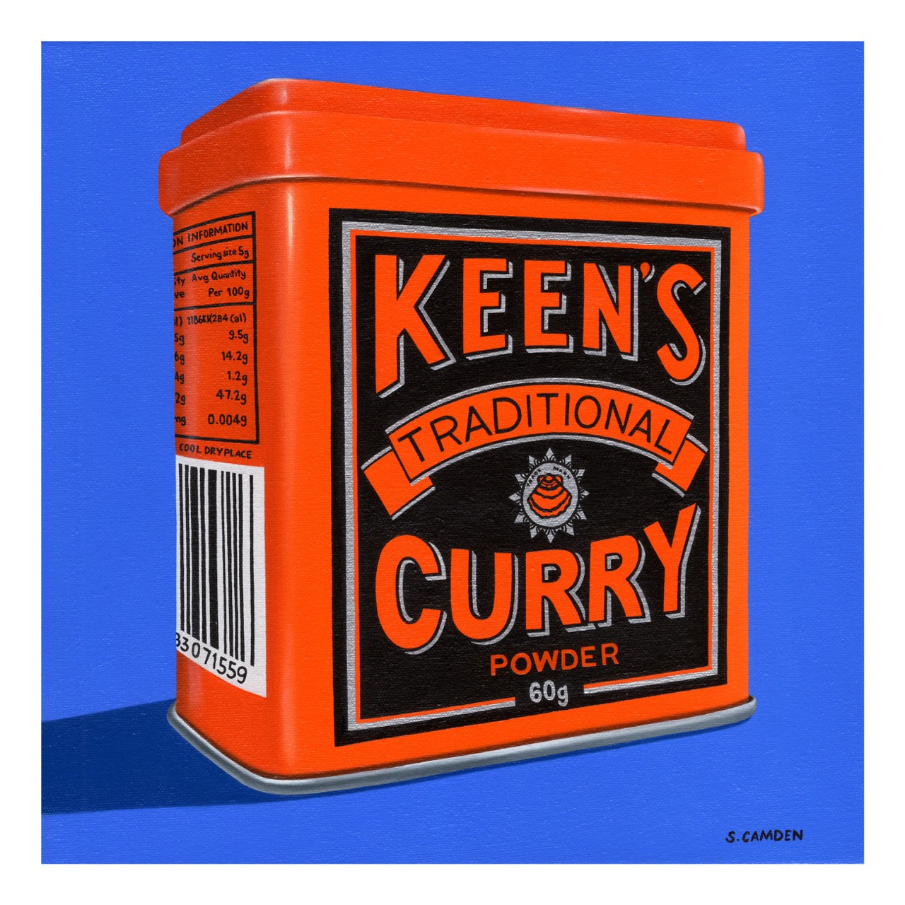 Keen's Curry Powder II Mini Print