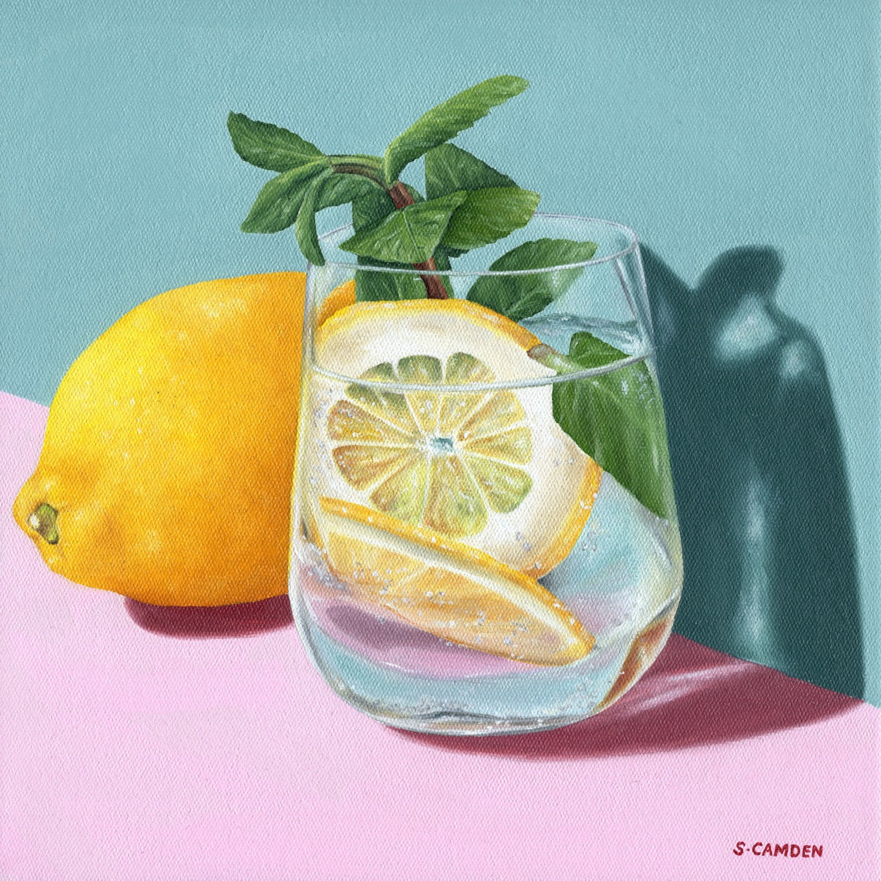 Lemon & Cocktail Greeting Card
