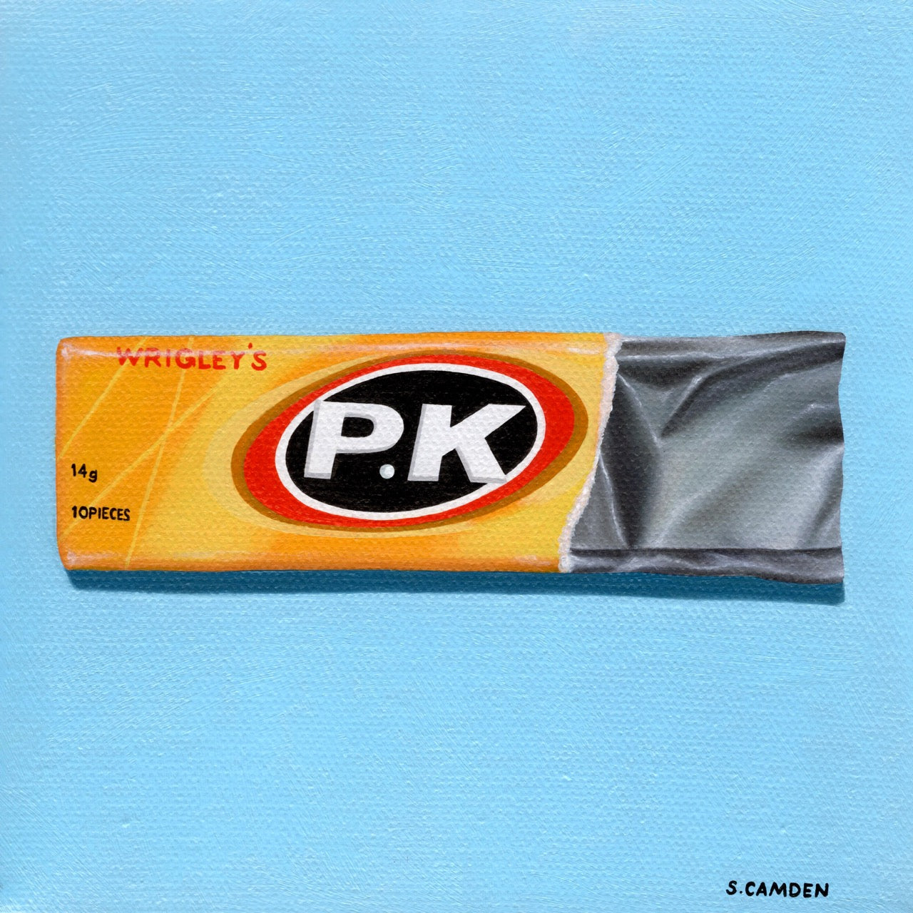 PK Yellow Chewing Gum