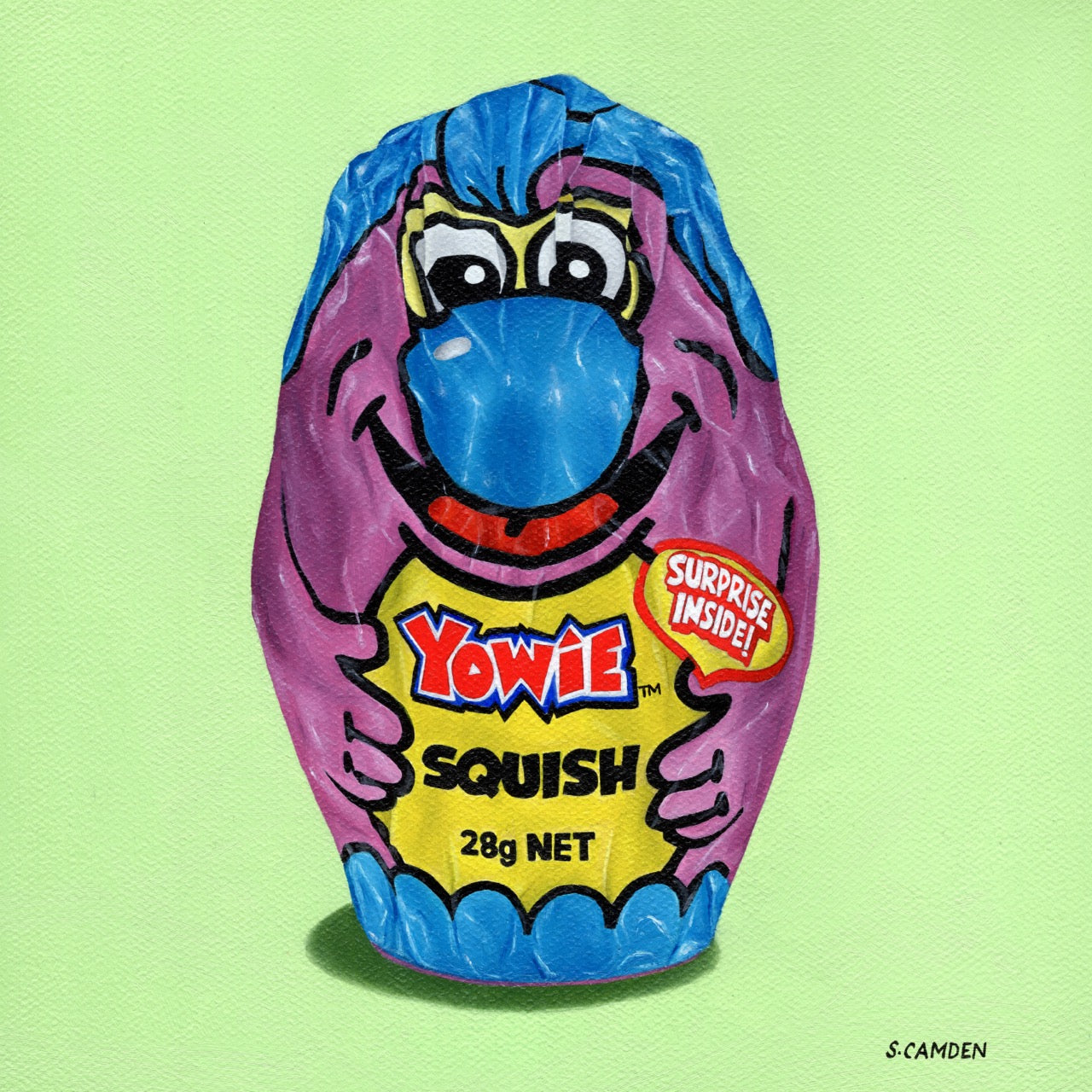 Squish the Yowie Magnet