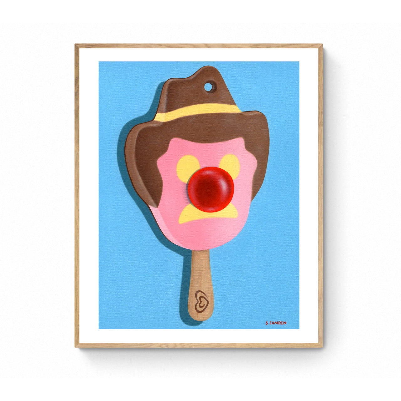 Bubble O'Bill (Red) II Mini Print