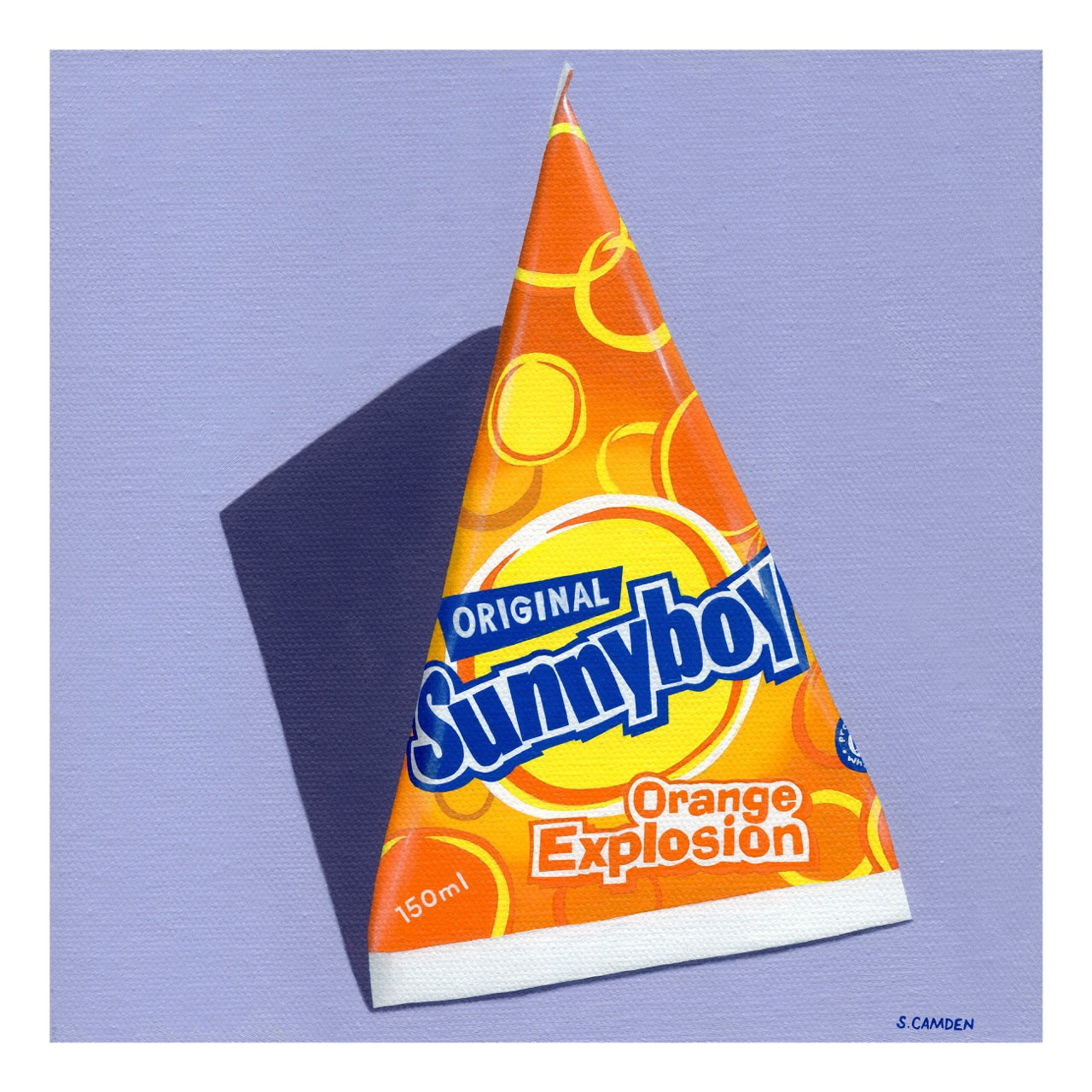 Sunny Boy (Orange Explosion) III Mini Print