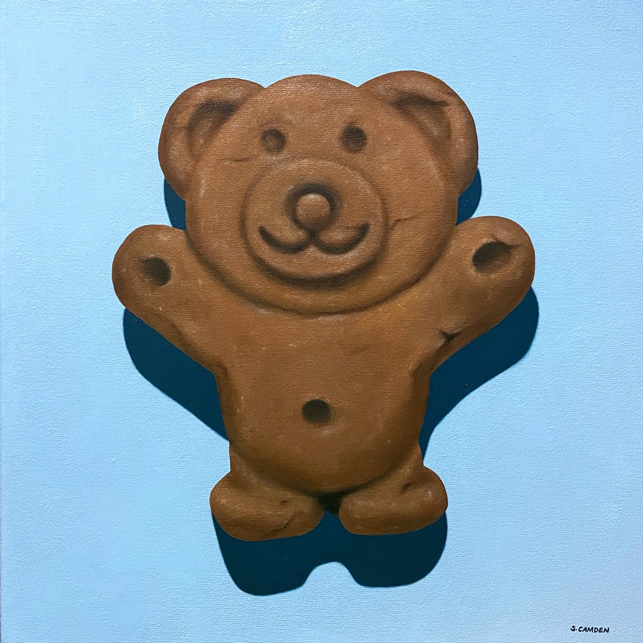 Chocolate Tiny Teddy (Happy)