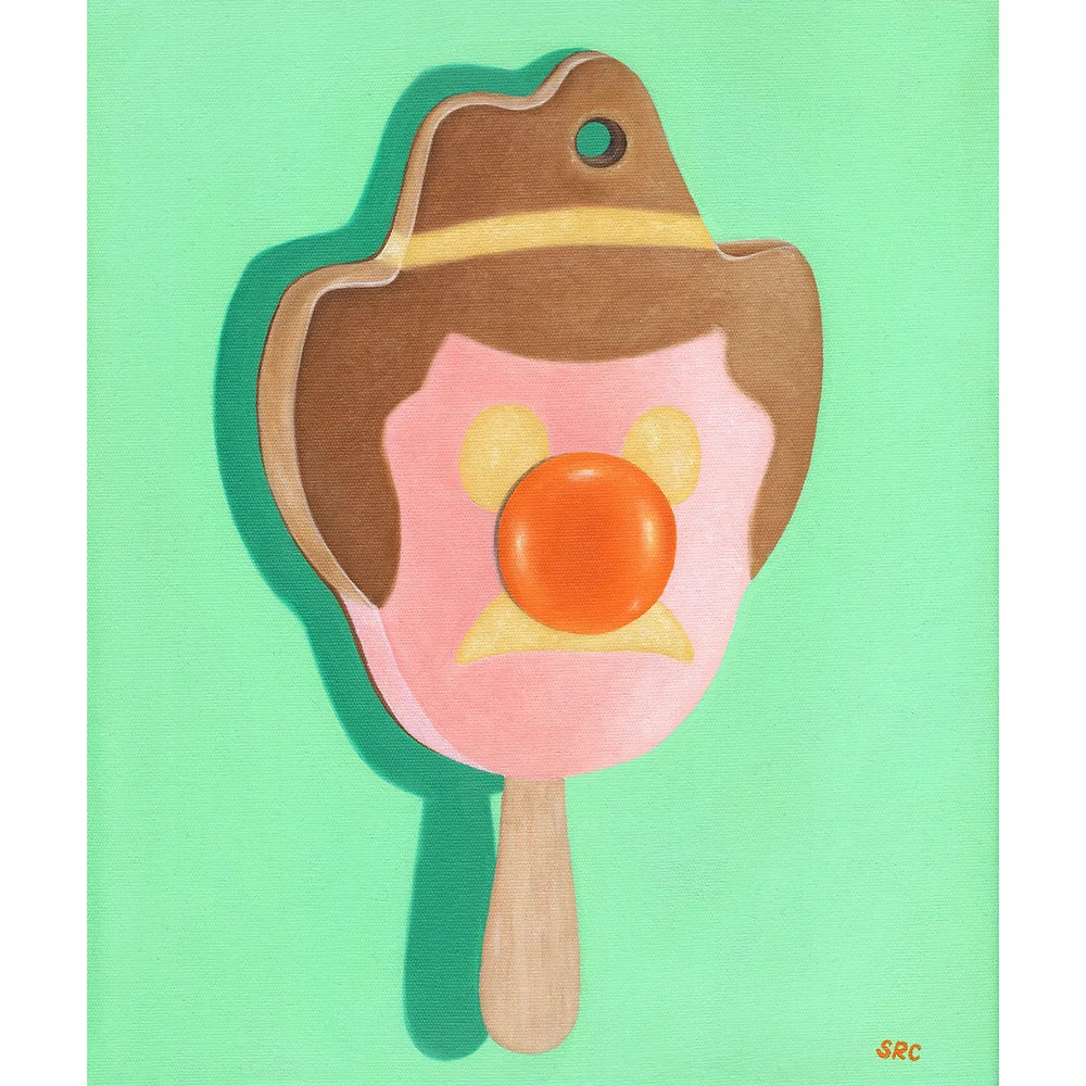 Bubble O'Bill (Orange) Fine Art Print