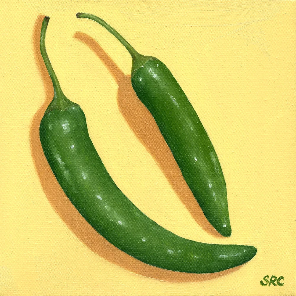 Green Chillies Magnet