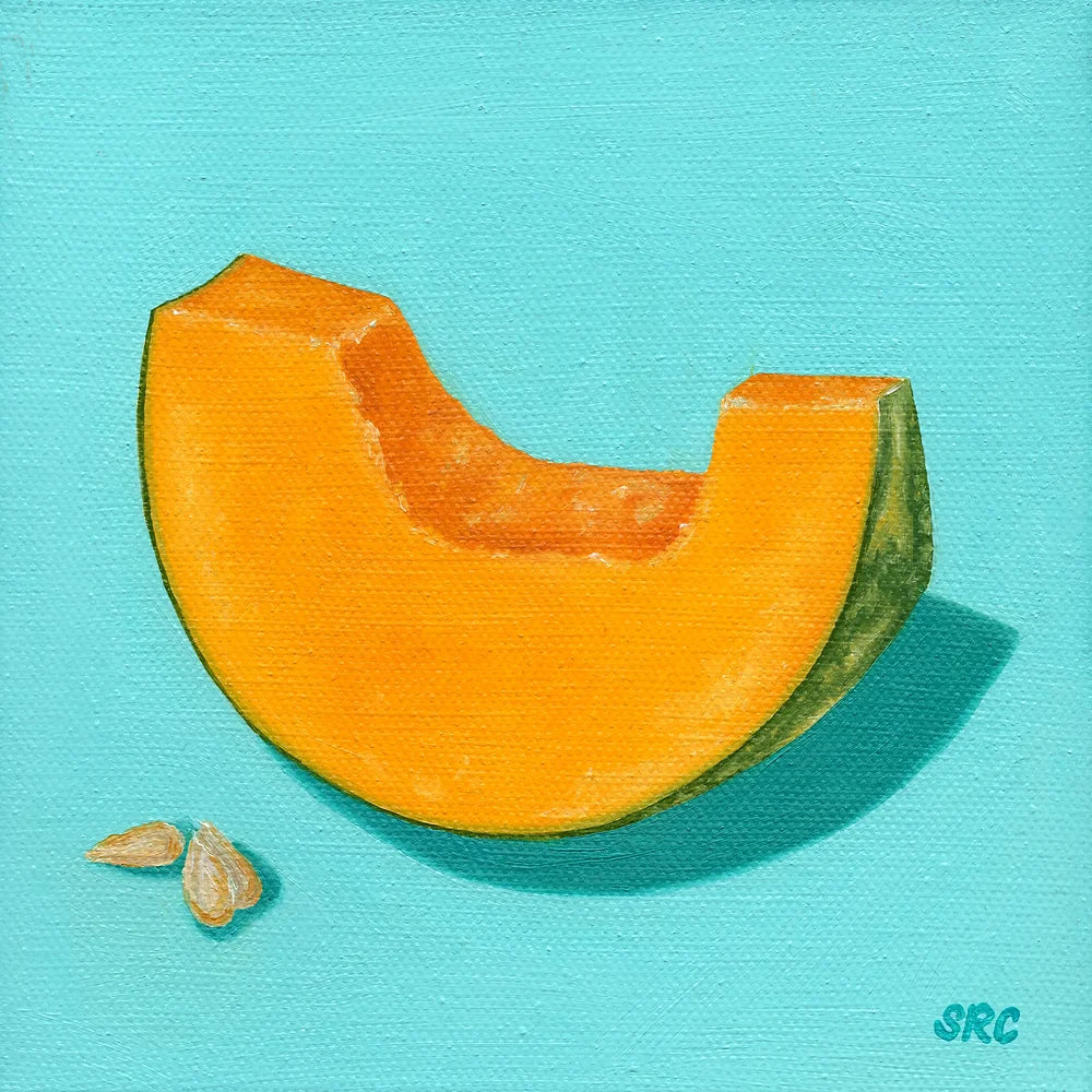 Pumpkin Wedge Magnet