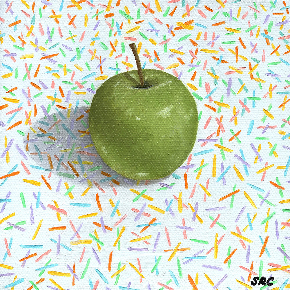Green Apple Magnet