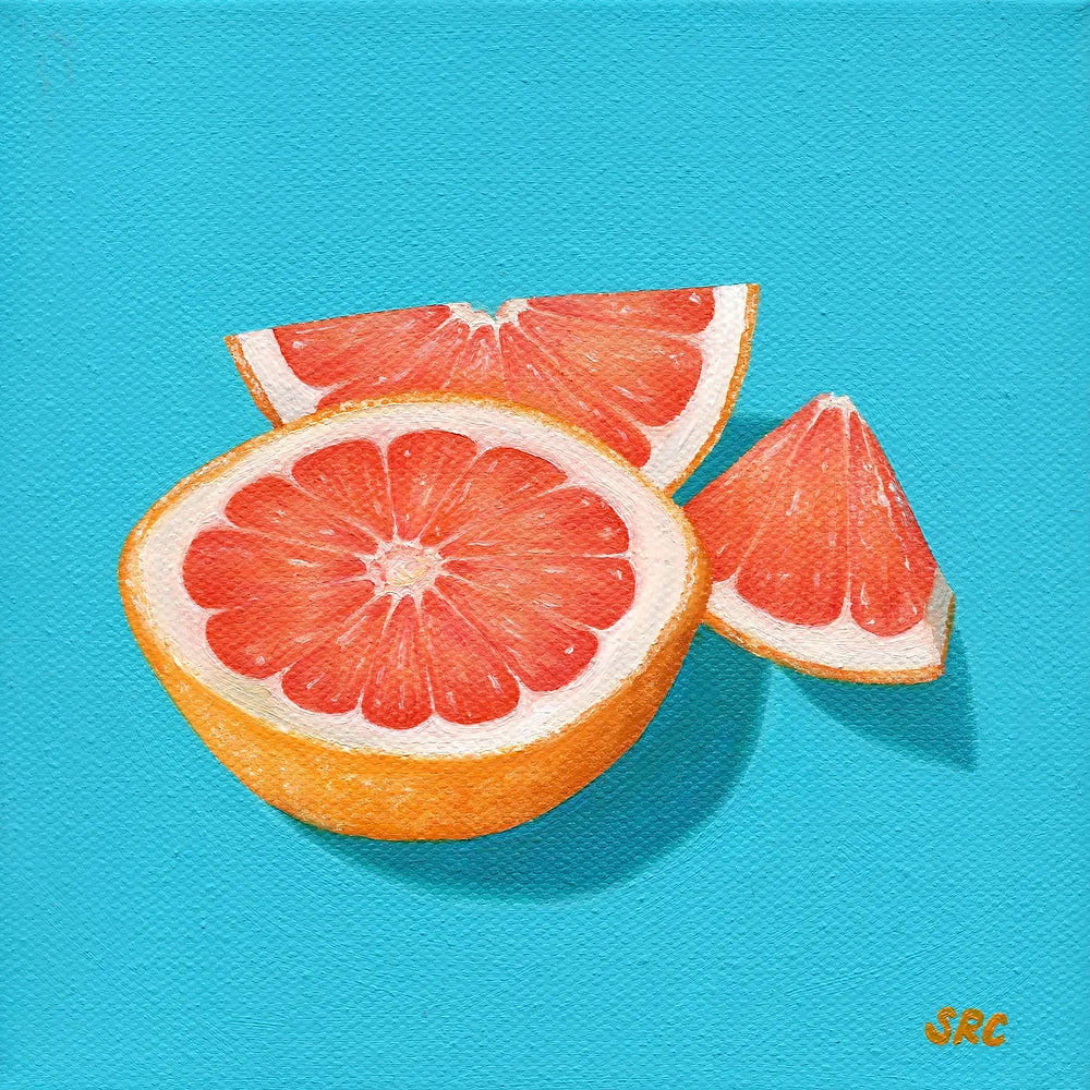 Ruby Red Grapefruit Magnet