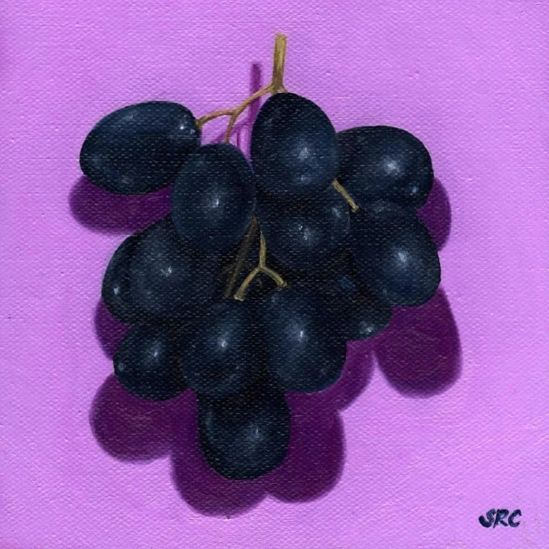Black Grapes Magnet