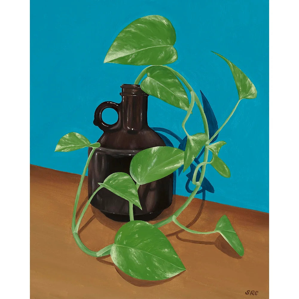 Growler & Devils Ivy Magnet