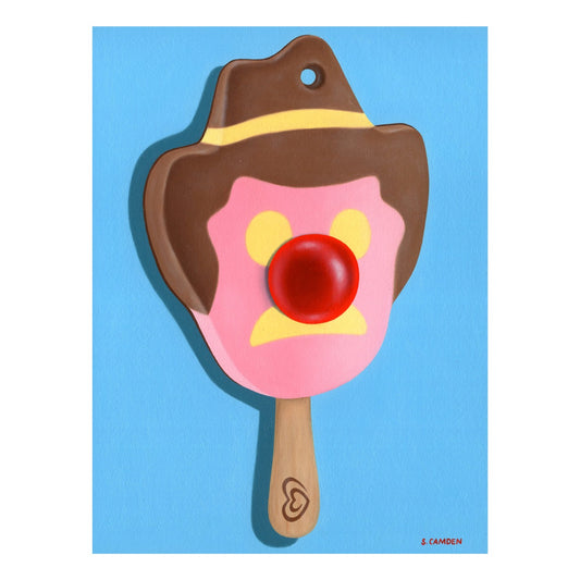 Bubble O'Bill (Red) II Mini Print