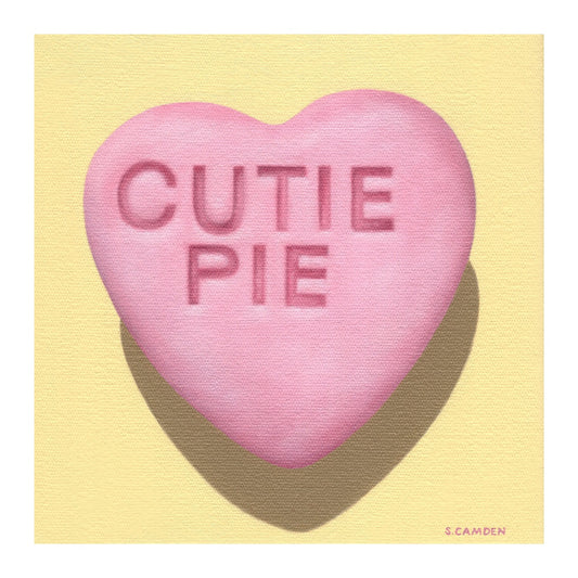 Conversation Heart - Cutie Pie Mini Print