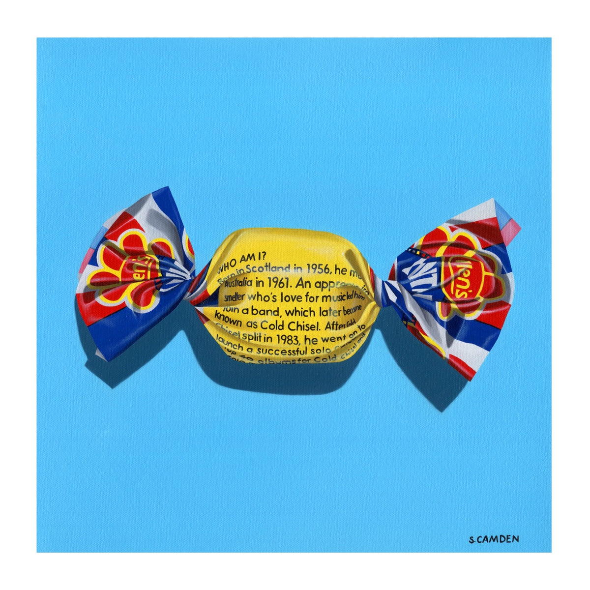 Fantales - Who am I? (Jimmy Barnes) Limited Ed. Fine Art Print