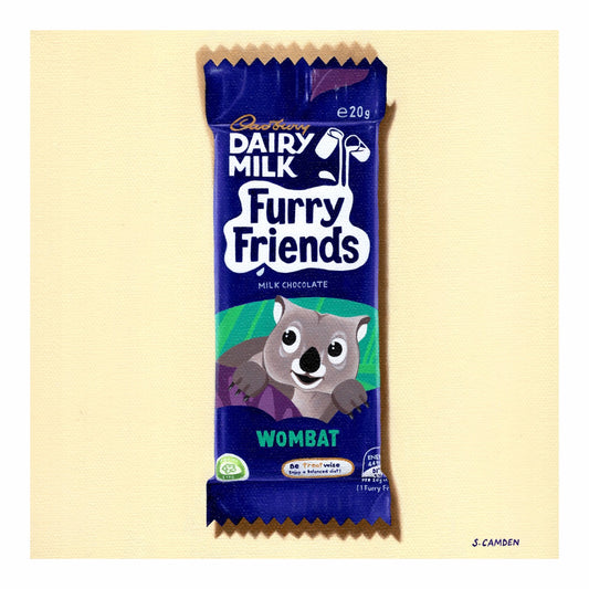 Cadbury Furry Friends - Wombat Limited Ed. Fine Art Print