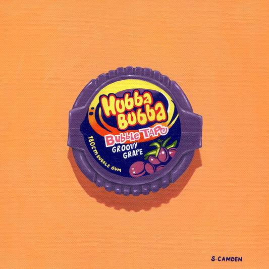 Hubba Bubba (Grape) Magnet