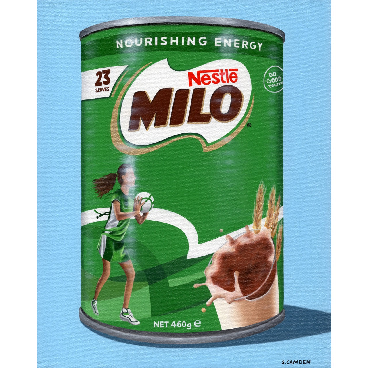 Milo Tin Limited Ed. Fine Art Print