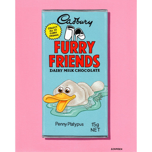Vintage Furry Friends - Penny Platypus II