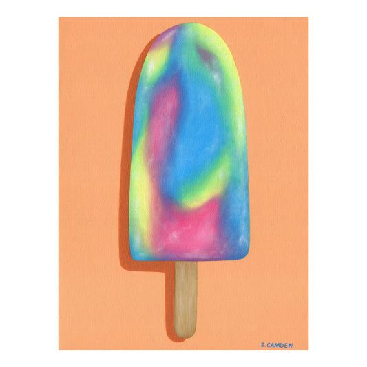 Rainbow Paddle Pop II Mini Print