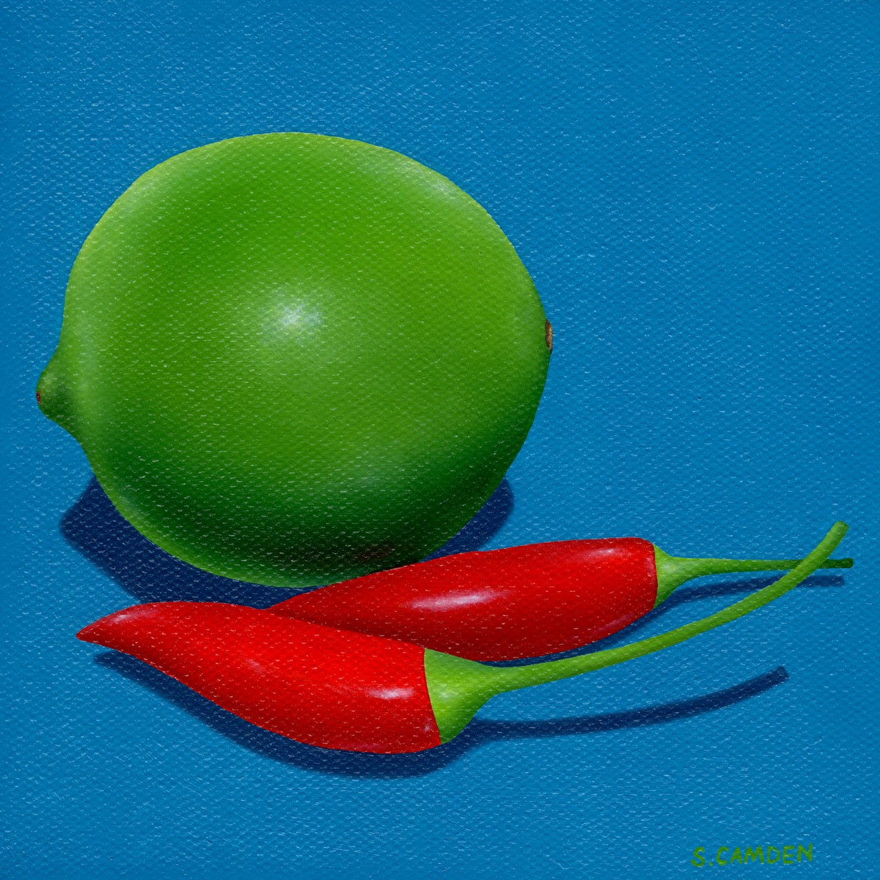 Chillies & Lime Magnet