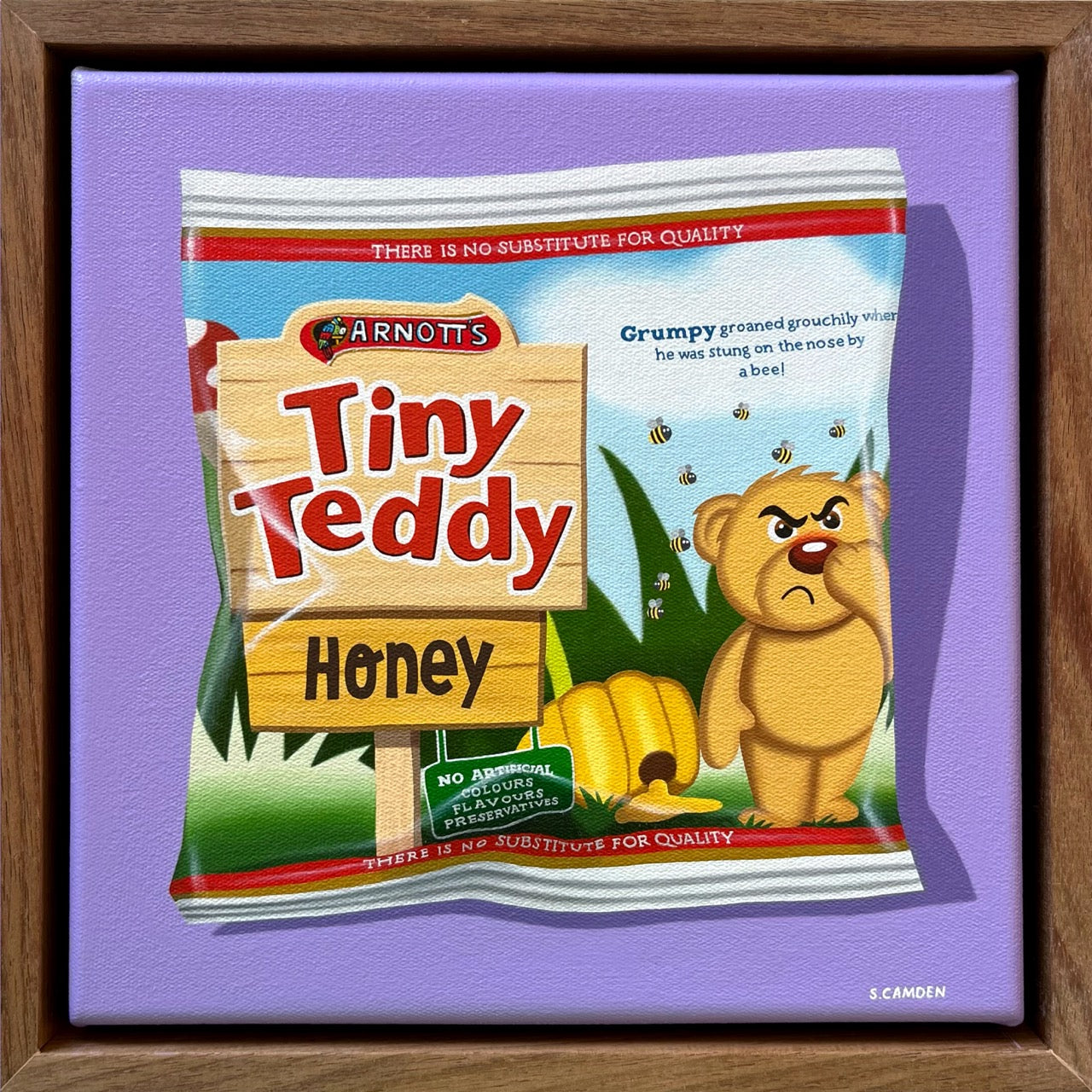 Tiny Teddy Packet (Honey)