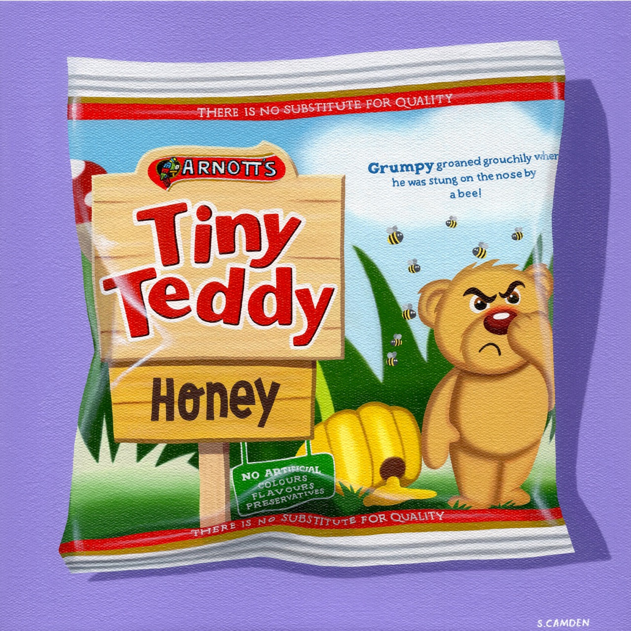 Tiny Teddy Packet (Honey)