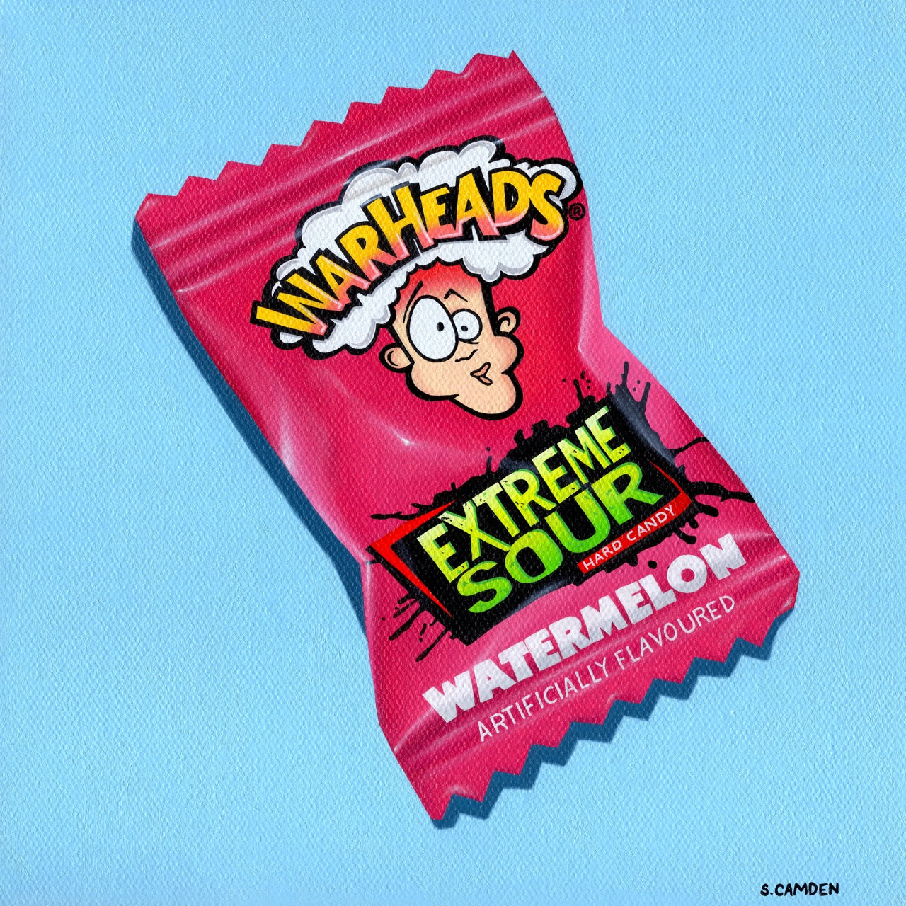 Warheads (Watermelon) Magnet