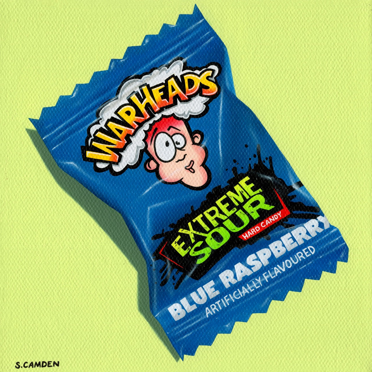 Warheads (Blue Raspberry) – Shannon Camden Art