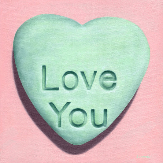 Conversation Candy Heart - Love You