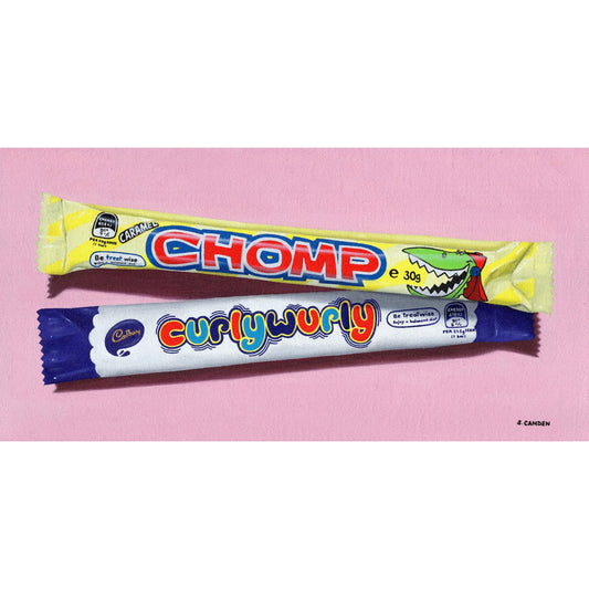 Chomp & Curly Wurly II Limited Ed. Fine Art Print