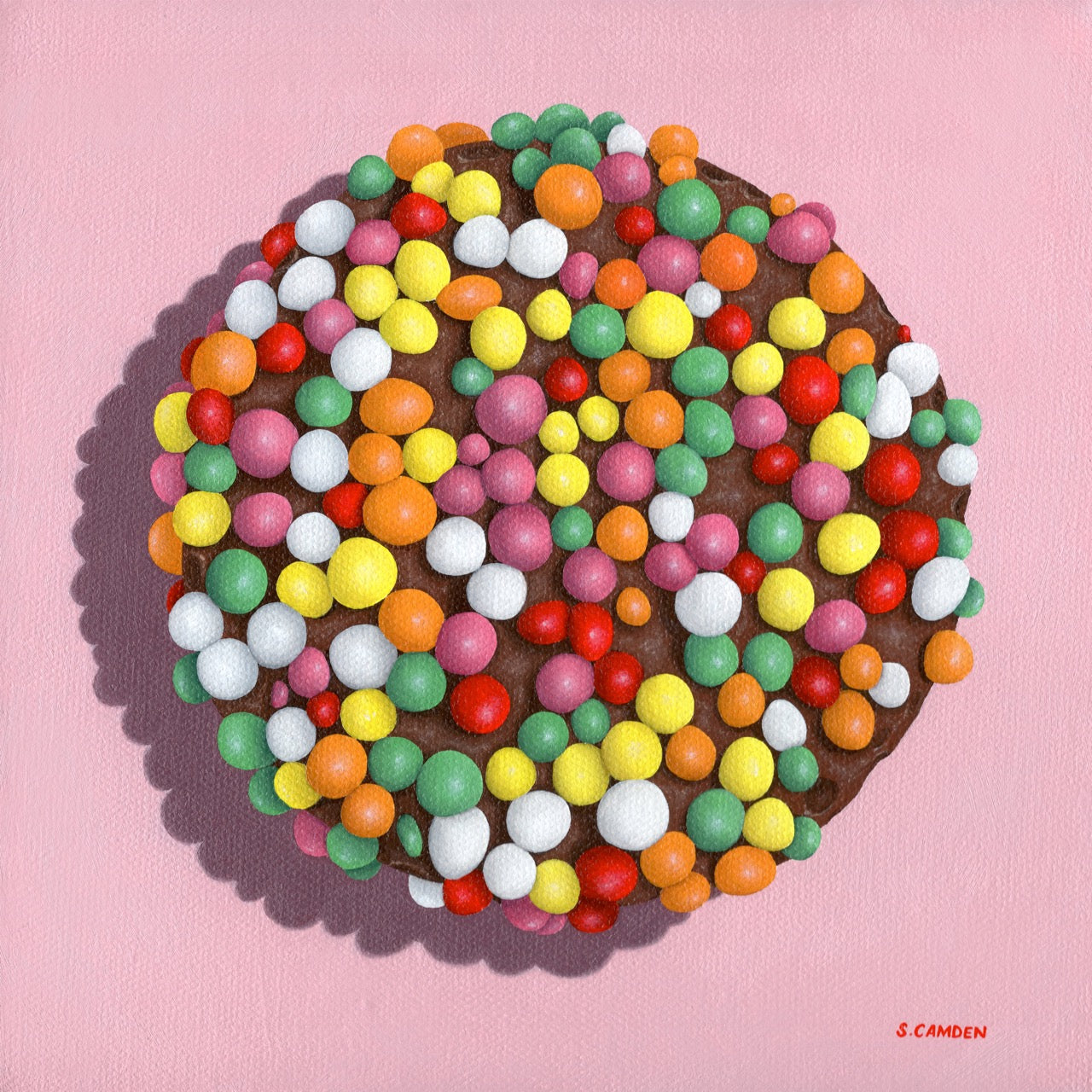 Chocolate Freckle Magnet