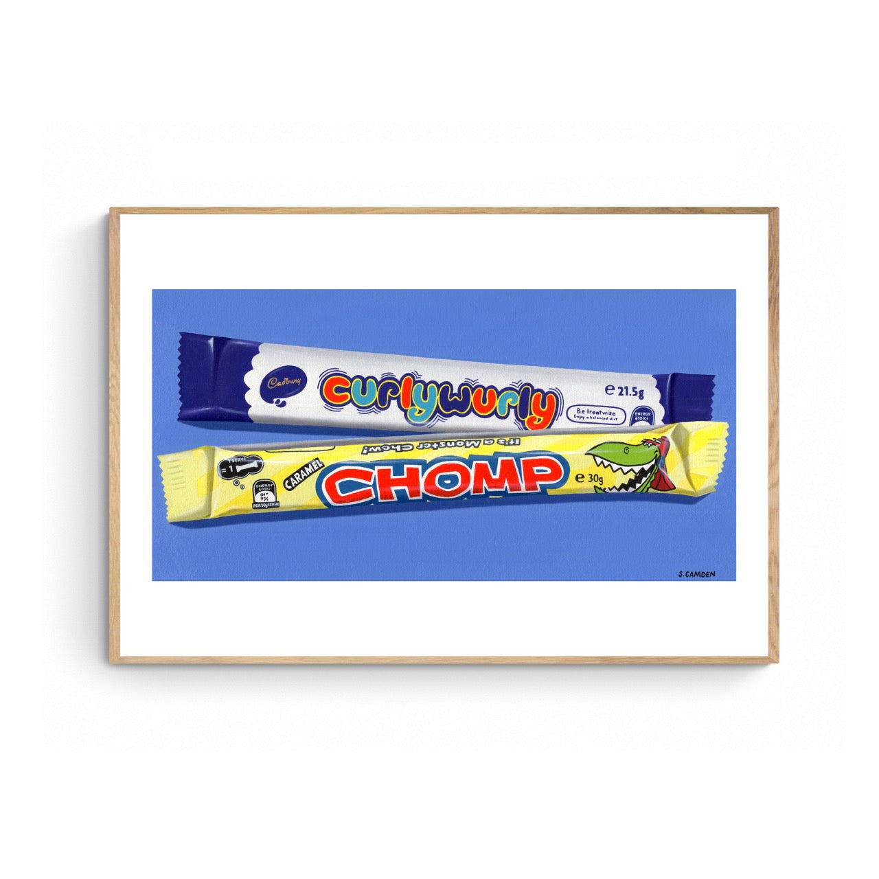Chomp & Curly Wurly VIII Limited Ed. Fine Art Print