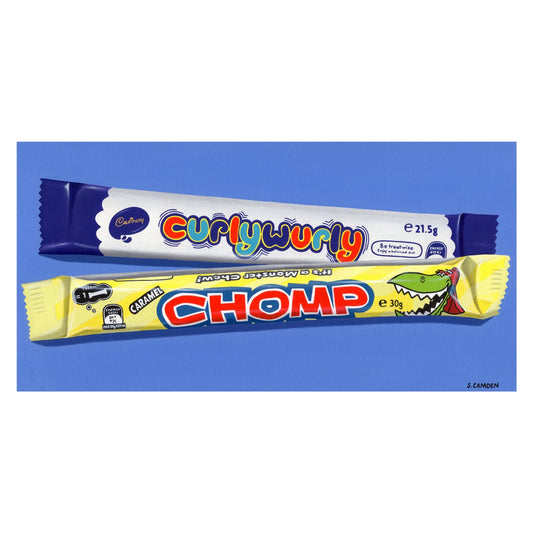 Chomp & Curly Wurly VIII Limited Ed. Fine Art Print