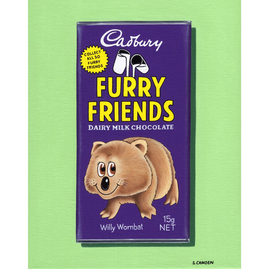 Vintage Furry Friends - Willy Wombat II