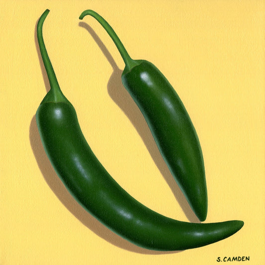 Green Chillies Magnet