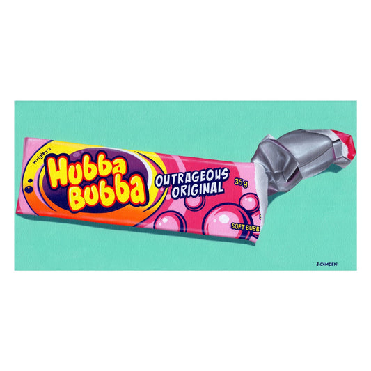 Hubba Bubba - OUTRAGEOUS Original Mini Print