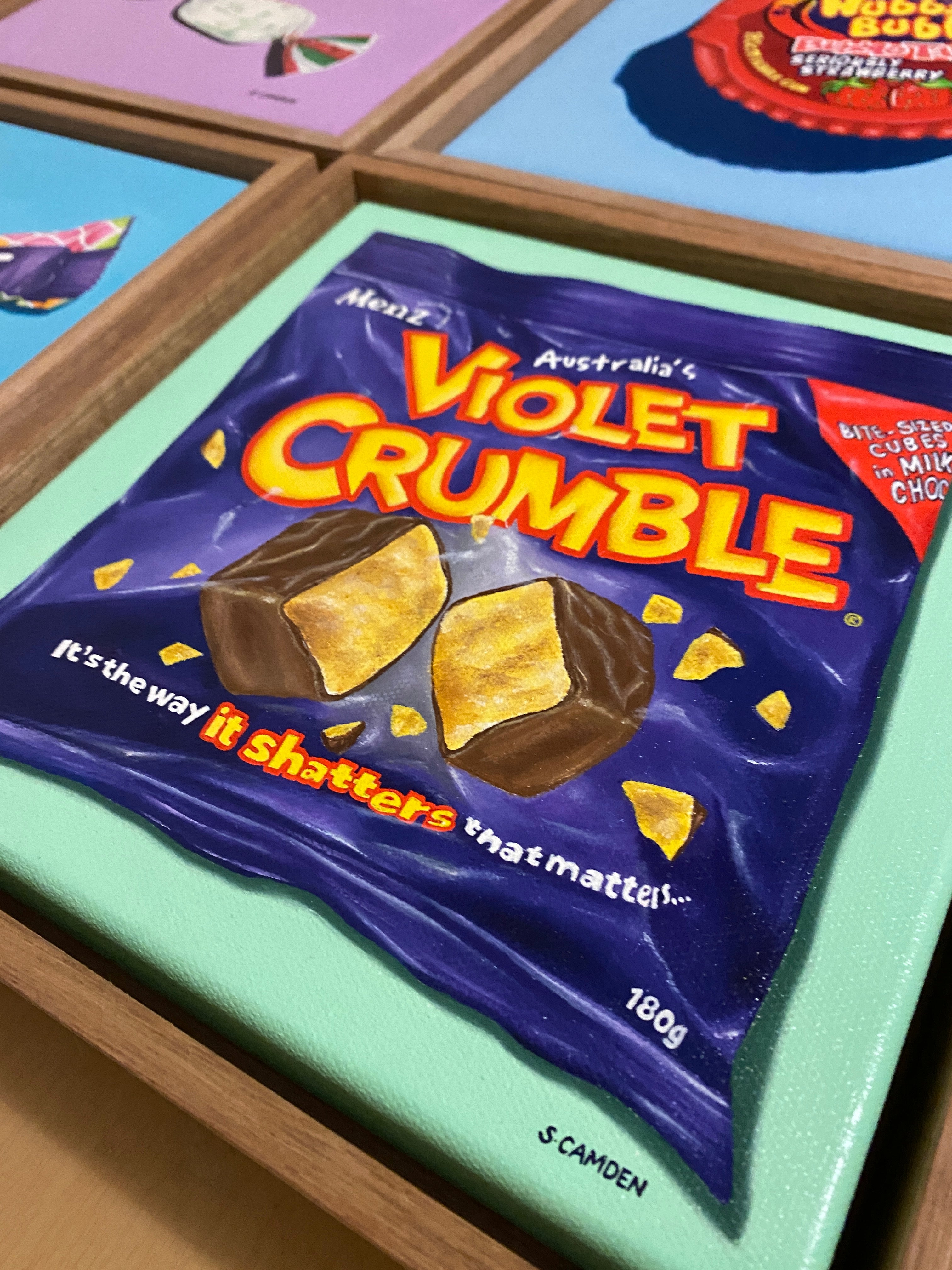 Violet Crumble – Shannon Camden Art