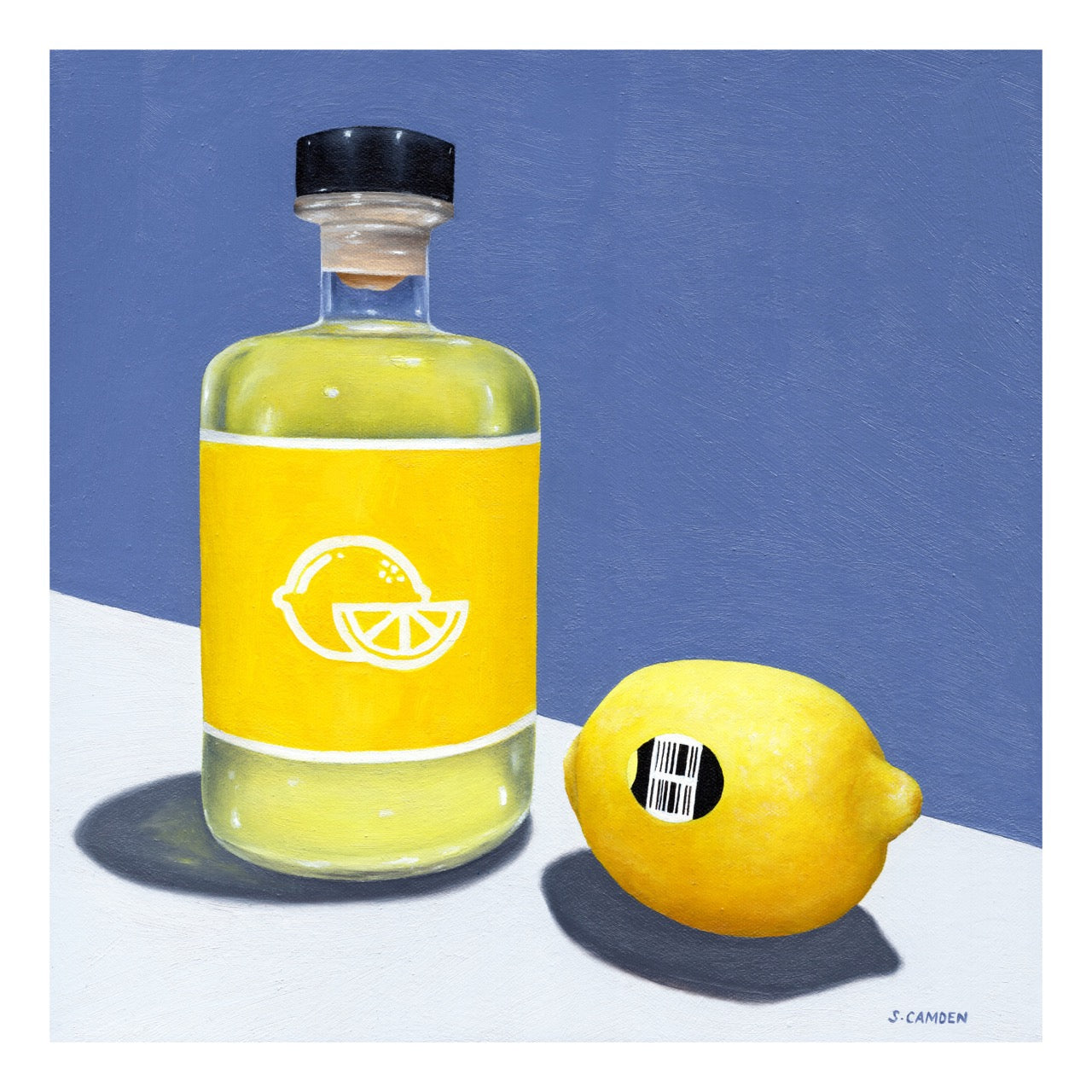 Limoncello & Lemon Mini Print