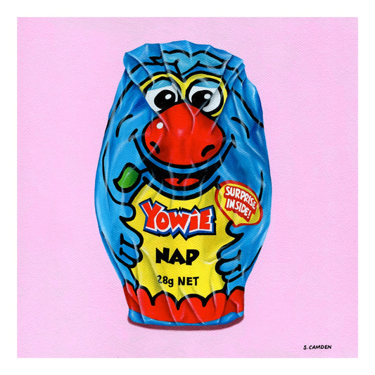 Nap the Yowie II Mini Print