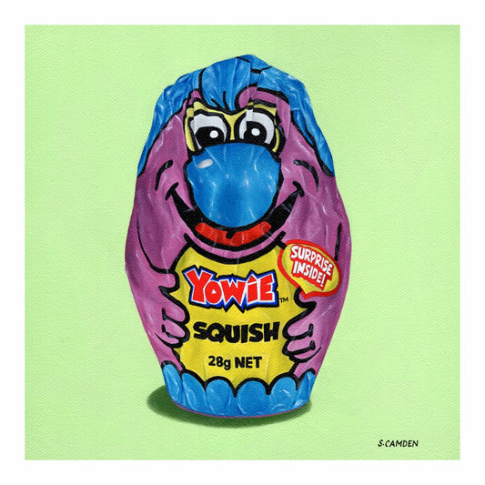 Squish the Yowie Mini Print