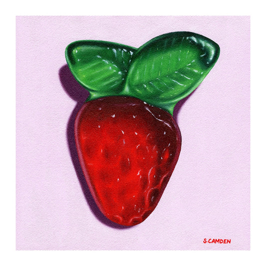 Strawberry Gummy II Mini Print