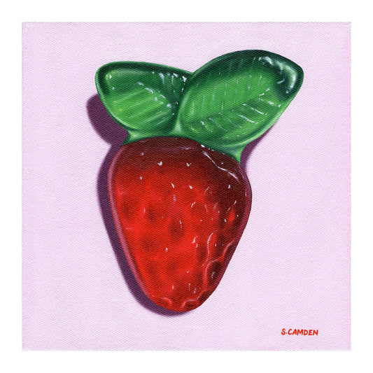 Strawberry Gummy II Mini Print