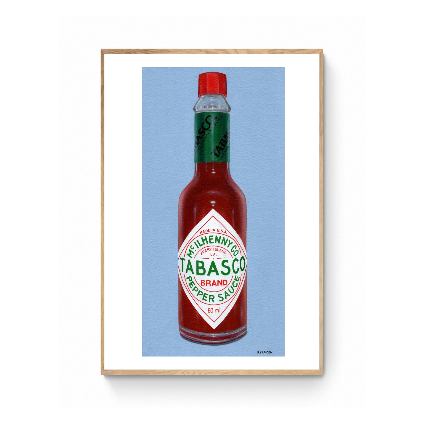 Tabasco Pepper Sauce Limited Ed. Fine Art Print